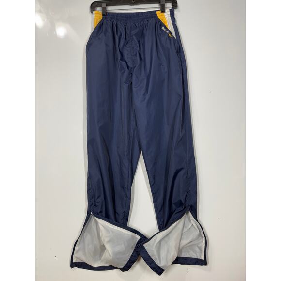 90s Reebok Windbreaker Active Running Track Basketball Lined Navy Womens Medium - Picture 5 of 12
